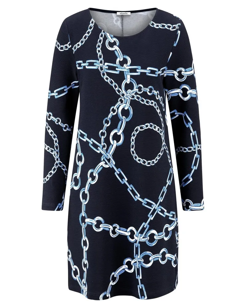 Efixelle Jersey-Kleid  blau Blau
