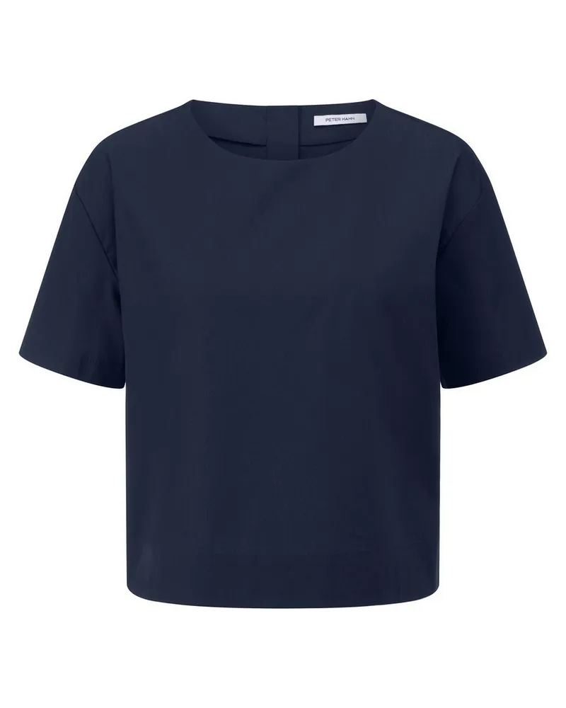 Peter Hahn Bluse zum Schlupfen  blau Blau