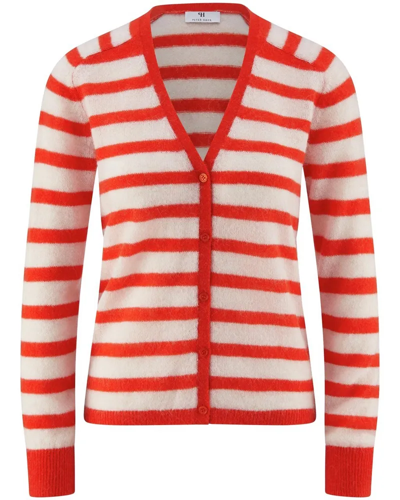Peter Hahn Strickjacke  rot Rot