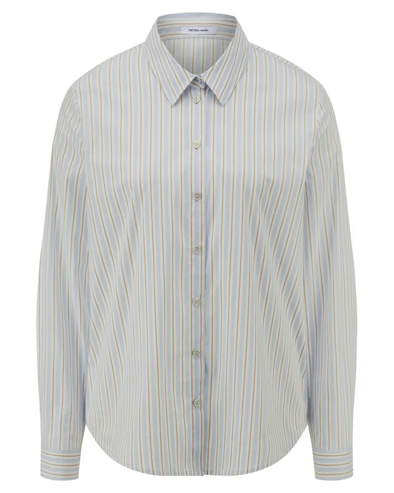 Peter Hahn Bluse  blau Blau