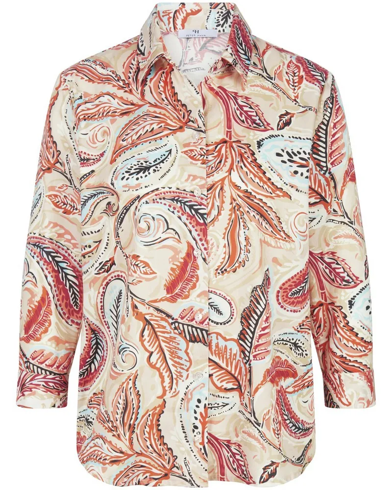 Peter Hahn Bluse 3/4-Arm  beige Beige