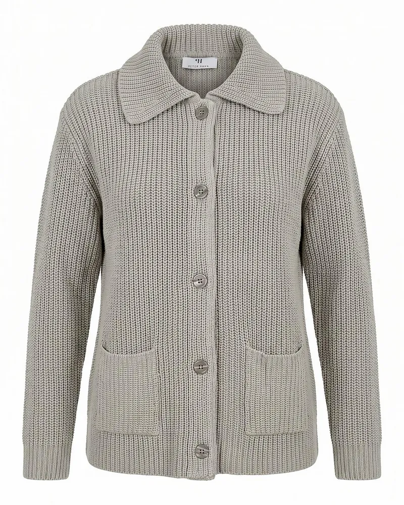 Peter Hahn Strickjacke  beige Beige