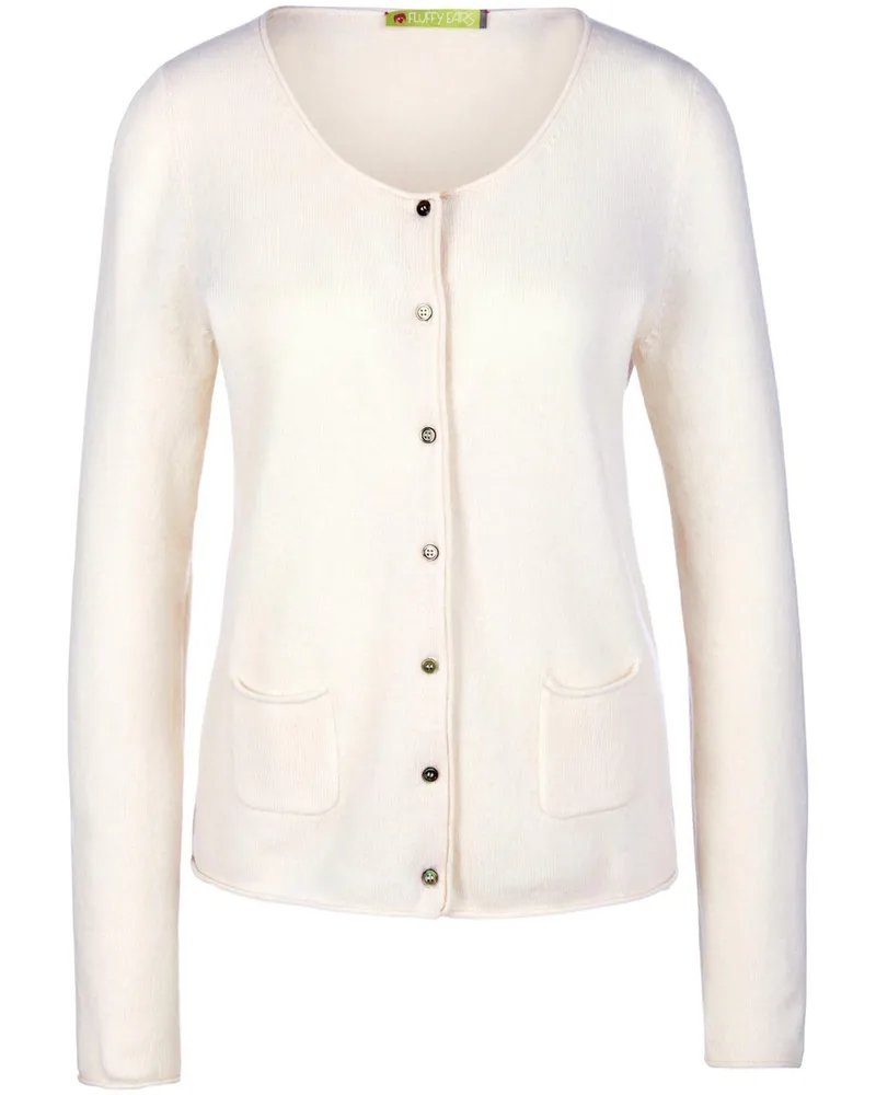 Include Cardigan aus 100 % Kaschmir  weiss Weiss