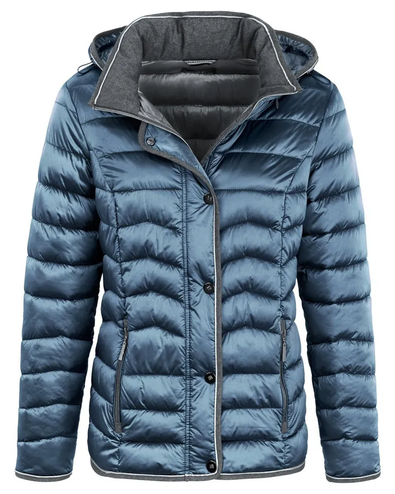 Peter Hahn Wärmende Steppjacke  blau Blau