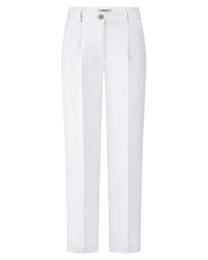 Peter Hahn Knöchellange Hose  weiss Weiss