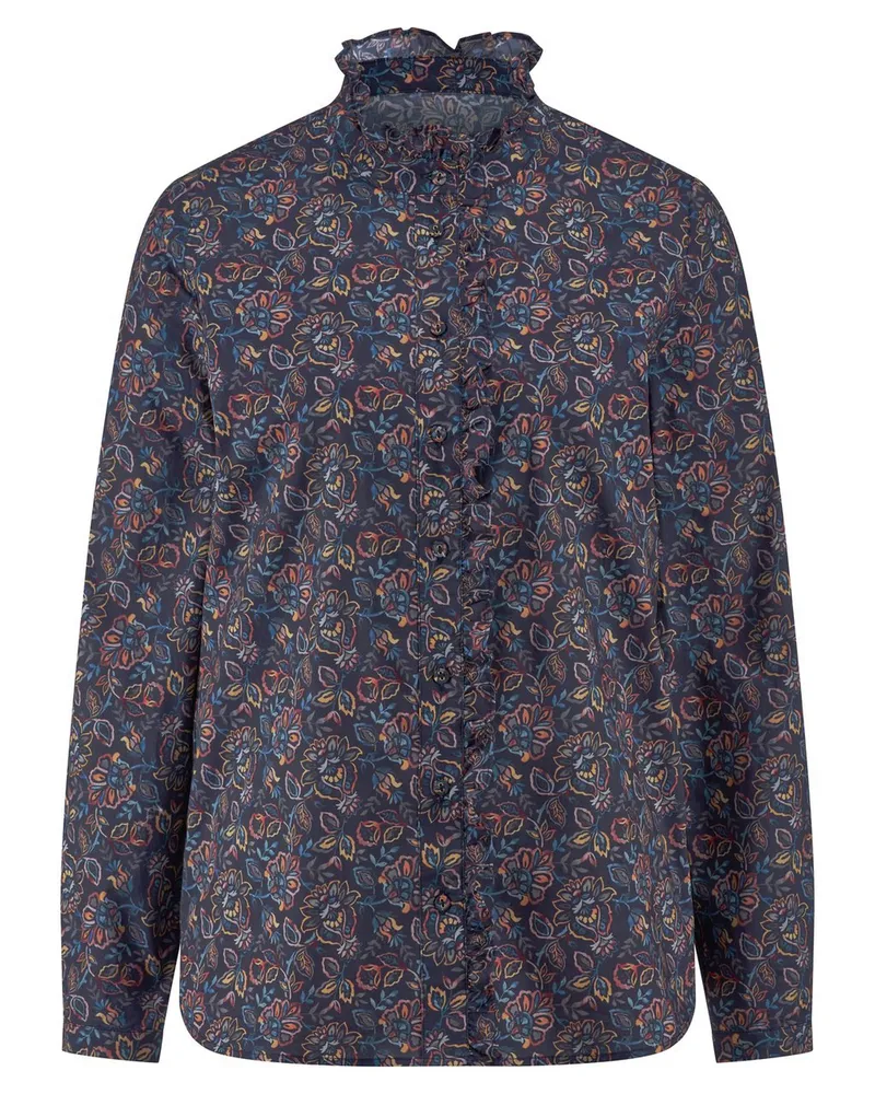 Peter Hahn Bluse  blau Blau