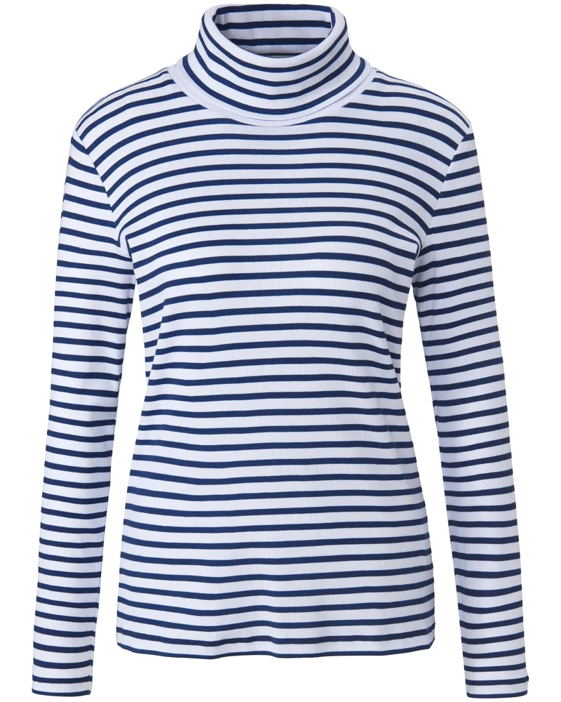 Peter Hahn Rollkragen-Shirt  weiss Weiss