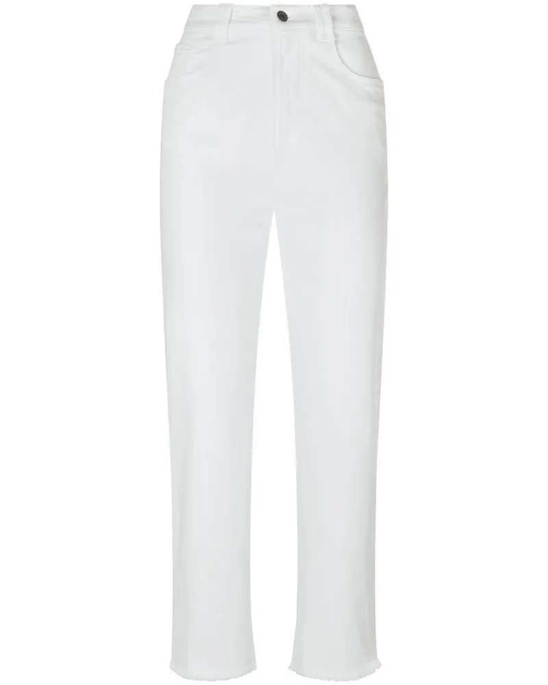 DAY.LIKE Tapered Fit-Jeans  weiss Weiss