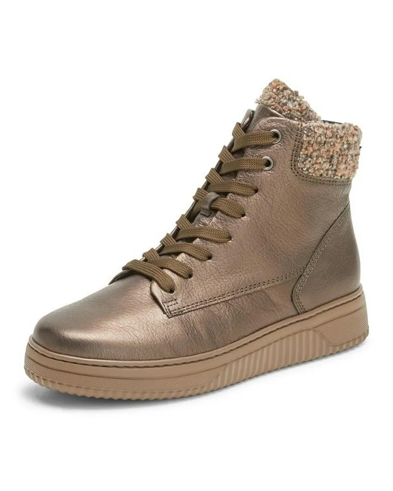 Gabor Schnür-Stiefelette  Comfort beige Beige