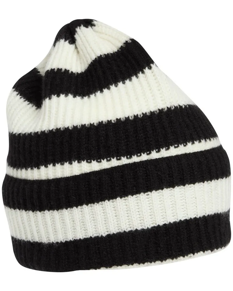 Peter Hahn Mütze  Cashmere schwarz Schwarz