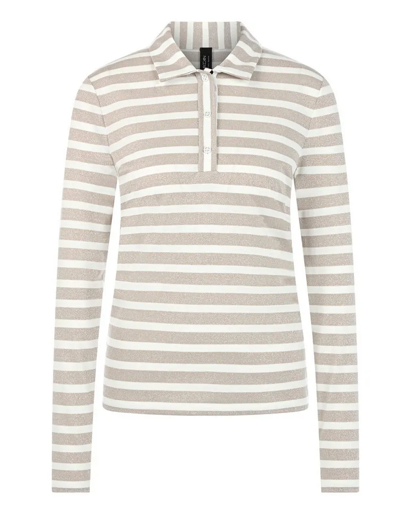Marc Cain Polo-Shirt  weiss Weiss
