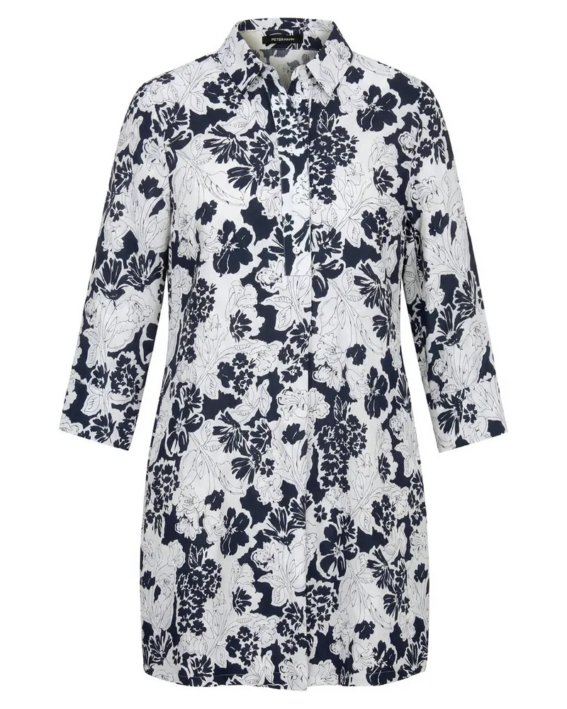 Peter Hahn Kleid  blau Blau