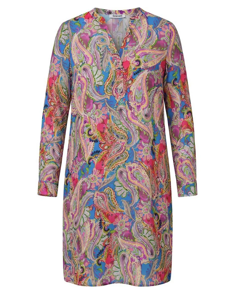 Peter Hahn Kleid  mehrfarbig Mehrfarbig