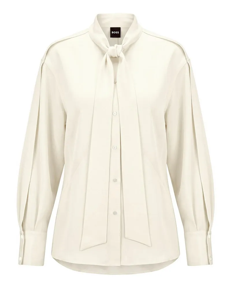 HUGO BOSS Bluse Bonaz  weiss Weiss
