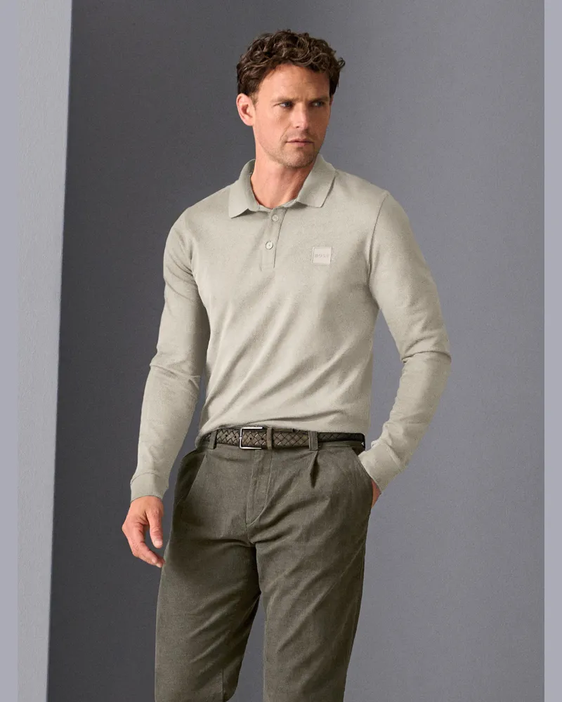 HUGO BOSS Polo-Shirt  beige Beige