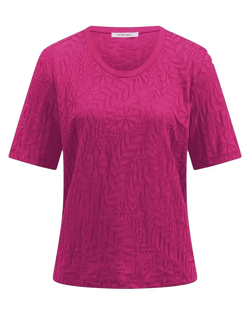 Peter Hahn Rundhals-Shirt  pink Pink