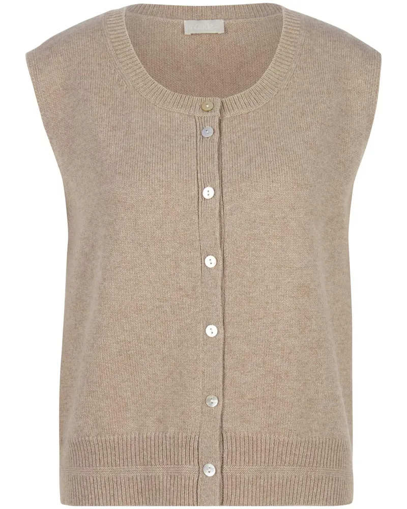 Peter Hahn Strickweste  beige Beige