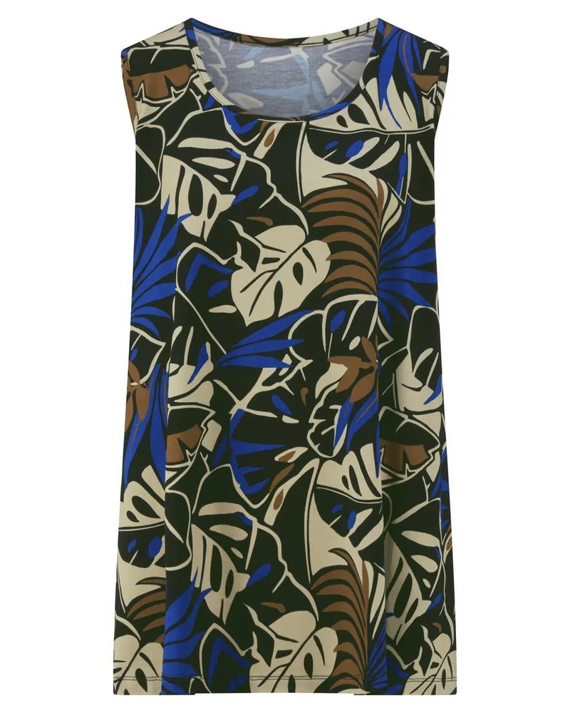 Emilia Lay Rundhals-Top  schwarz Schwarz