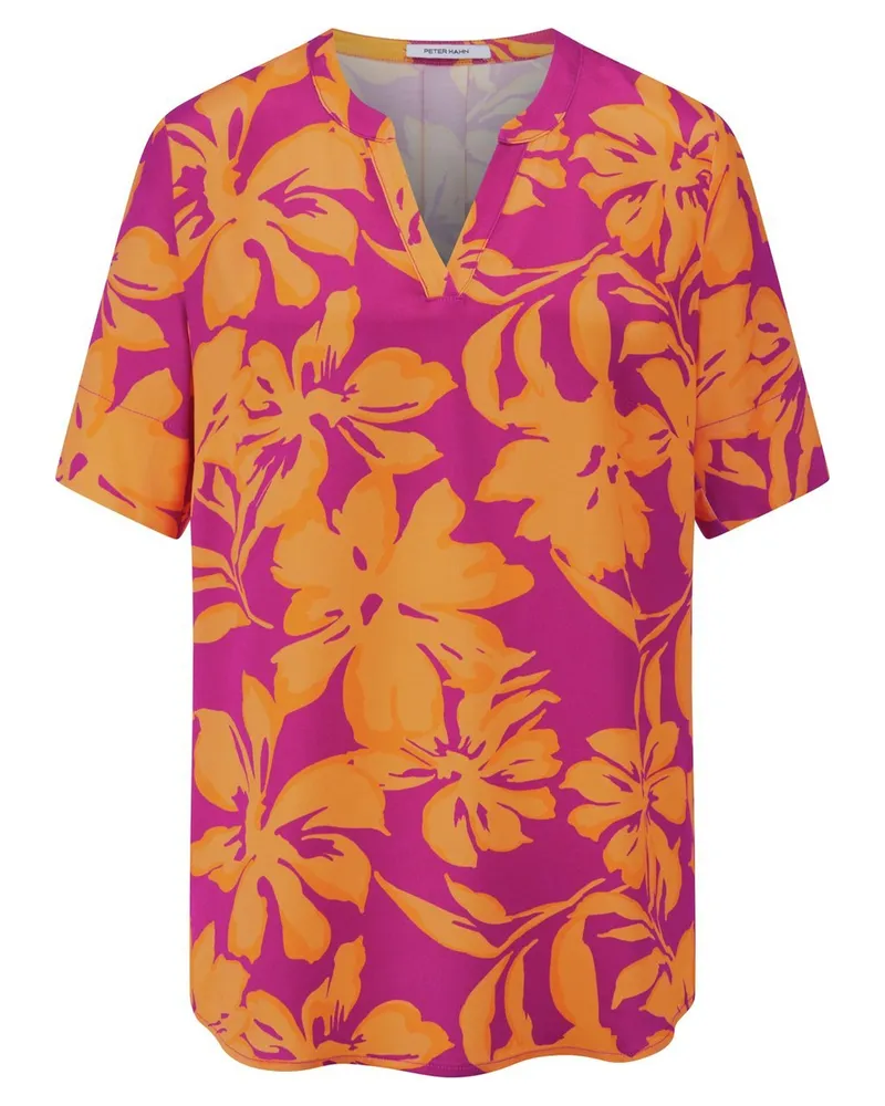 Peter Hahn Long-Bluse  orange Orange