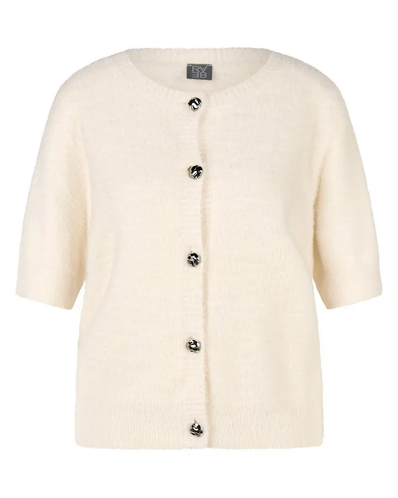 Rabe Strickjacke  weiss Weiss
