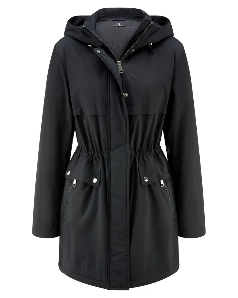 Peter Hahn Parka  blau Blau
