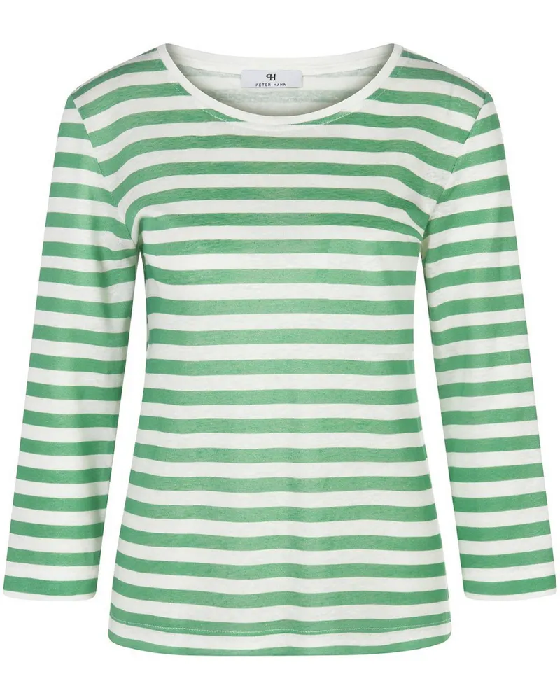 Peter Hahn Rundhals-Shirt 3/4-Arm  grün Grün