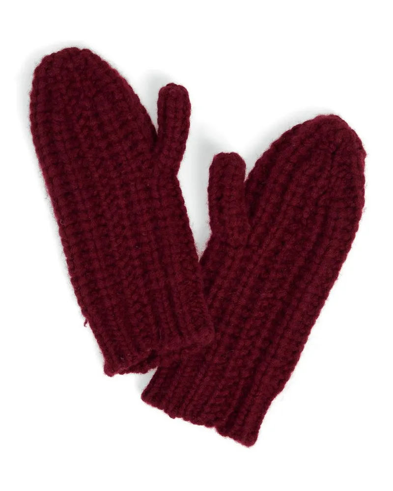 Peter Hahn Handschuh  rot Rot