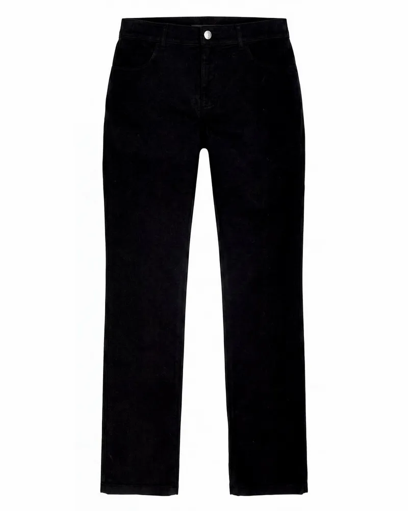Emilia Lay Straight Fit-Jeans  schwarz Schwarz