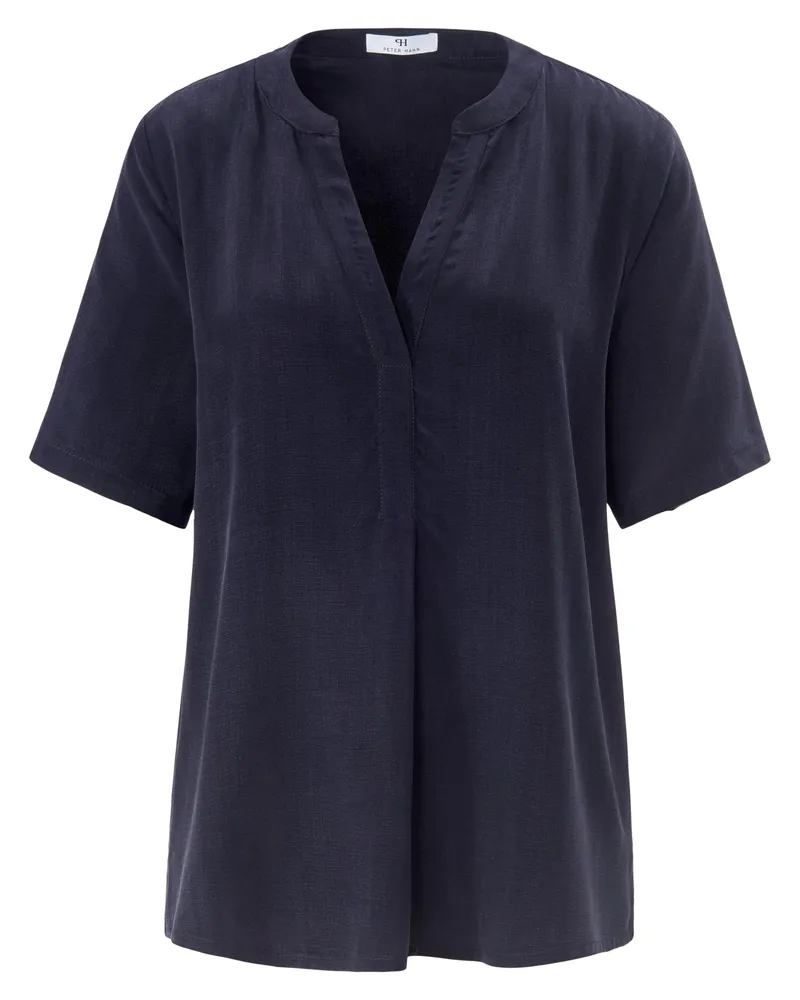 Peter Hahn Bluse  blau Blau