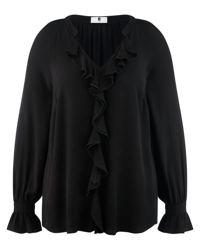 Anna Aura Bluse  schwarz Schwarz