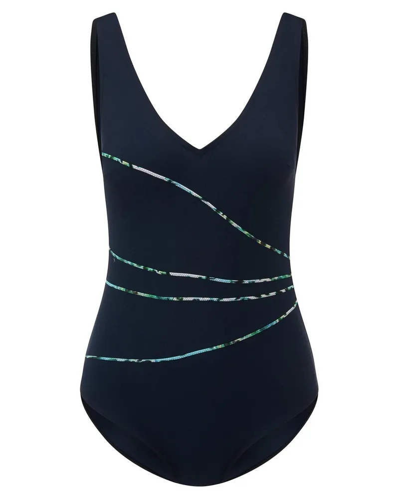 Sunmarin Badeanzug  blau Blau