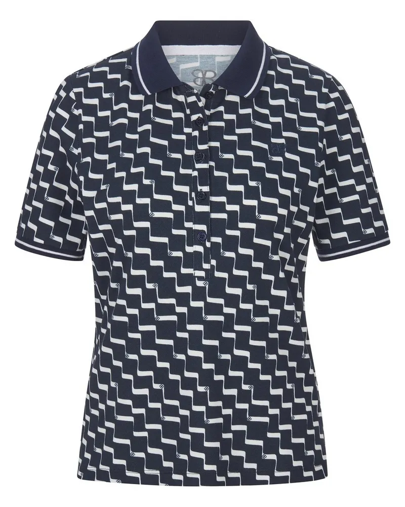 Basler Polo-Shirt  blau Blau