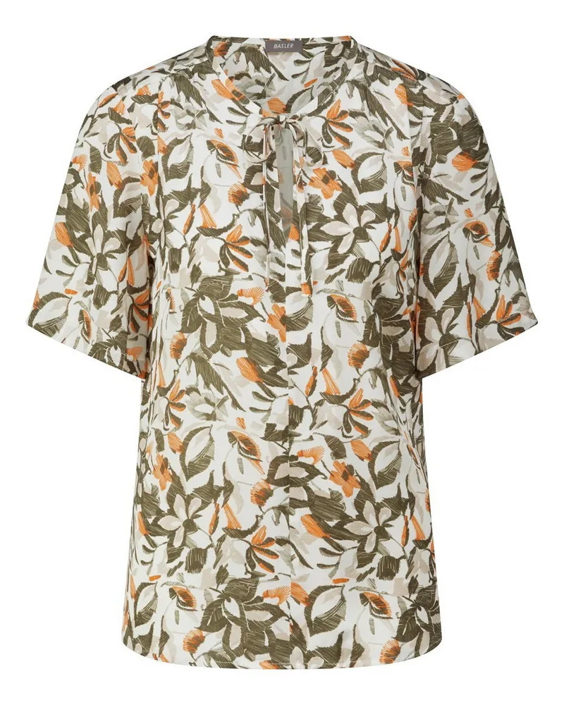 Basler Bluse zum Schlupfen  mehrfarbig Mehrfarbig