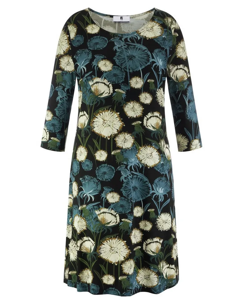 Anna Aura Jersey-Kleid 3/4-Arm  blau Blau