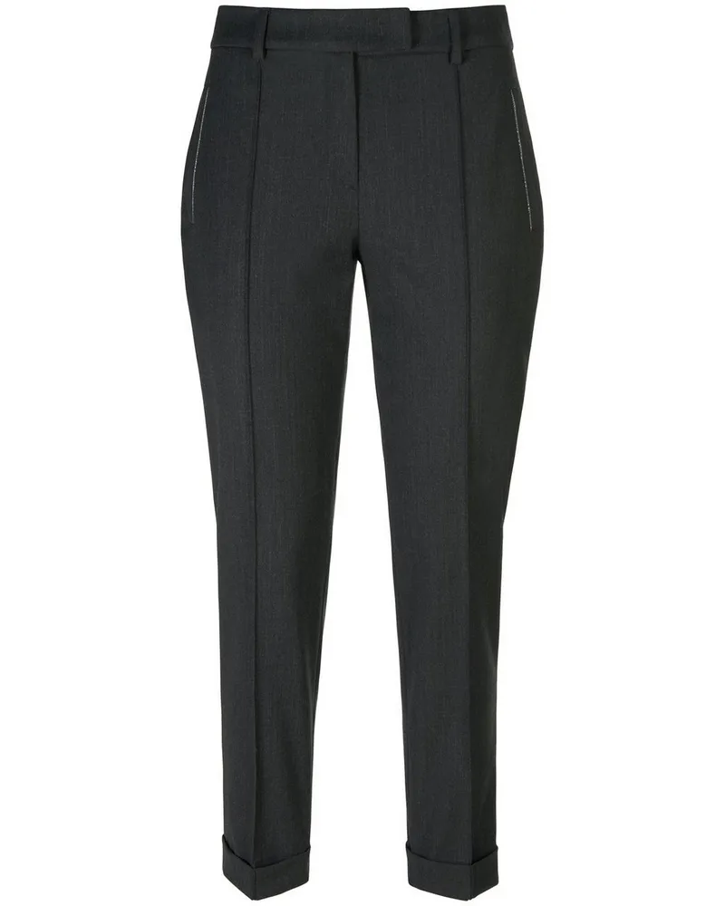 Basler Knöchellange Hose  grau Grau
