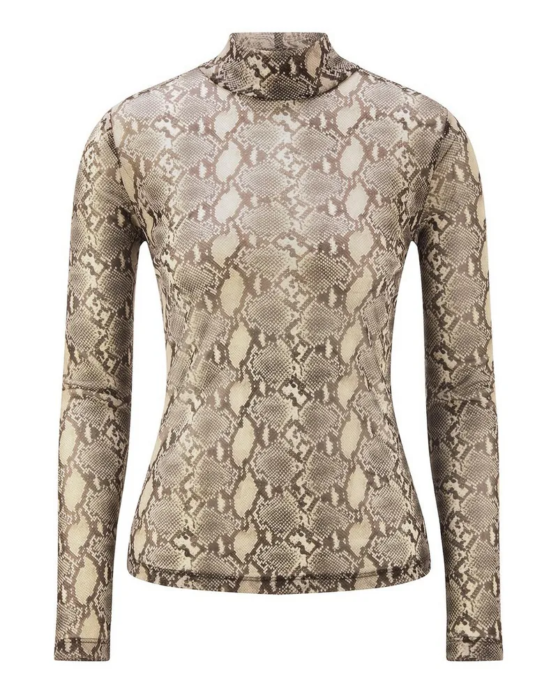 Riani Mesh-Shirt  beige Beige