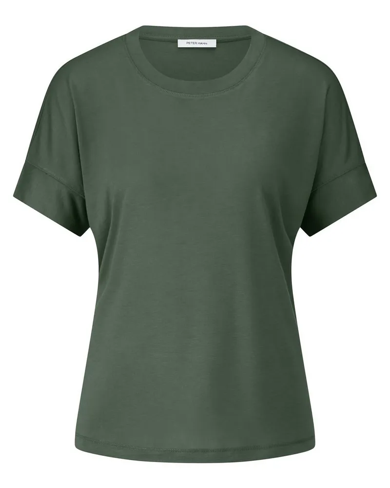 Peter Hahn Rundhals-Shirt  grün Grün