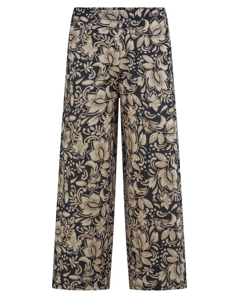 Green Cotton Culotte Henriette  schwarz Schwarz