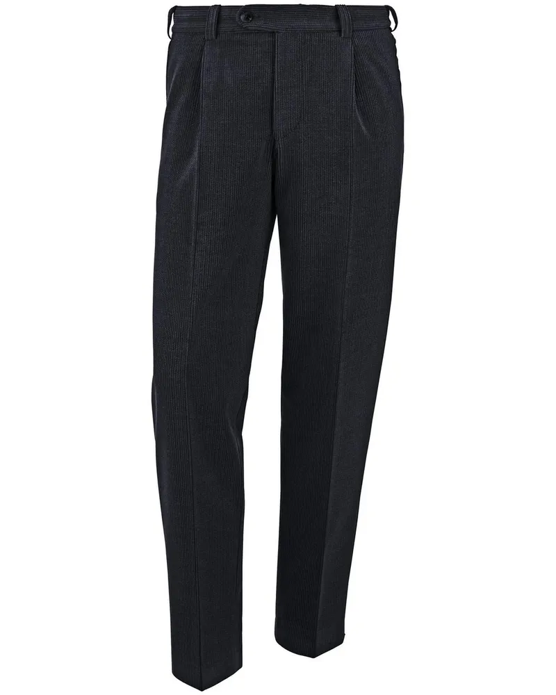 Brax Bundfalten-Hose Modell Luis Eurex by  blau Blau