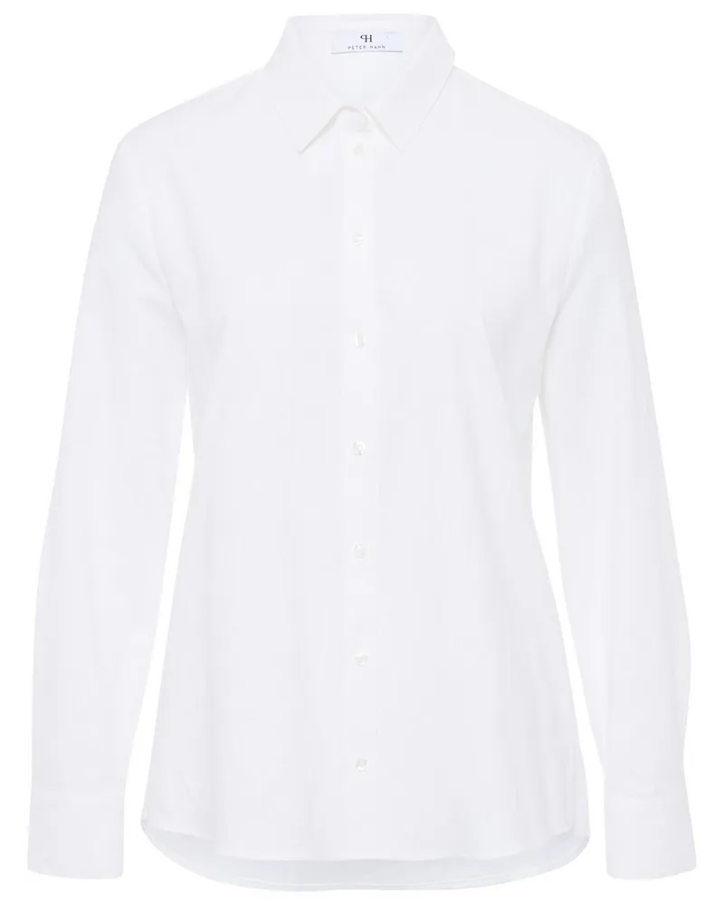 Peter Hahn Bluse  weiss Weiss