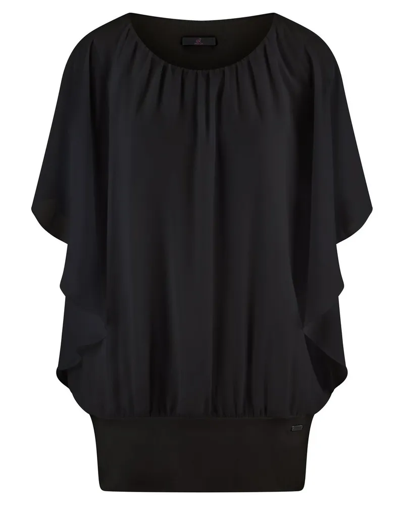 Emilia Lay Bluse  schwarz Schwarz