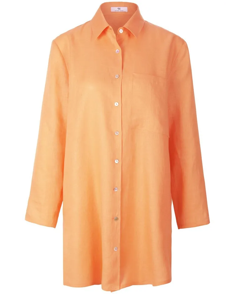 Peter Hahn Long-Bluse  orange Orange