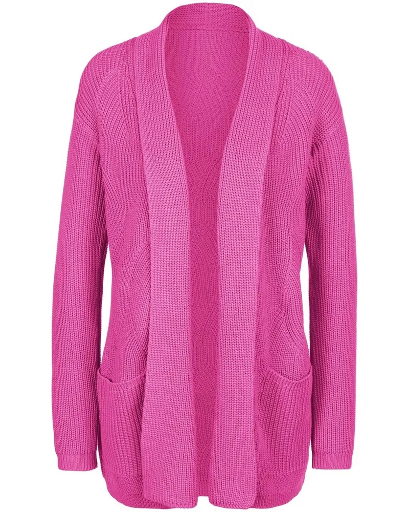 Peter Hahn Strickjacke  pink Pink