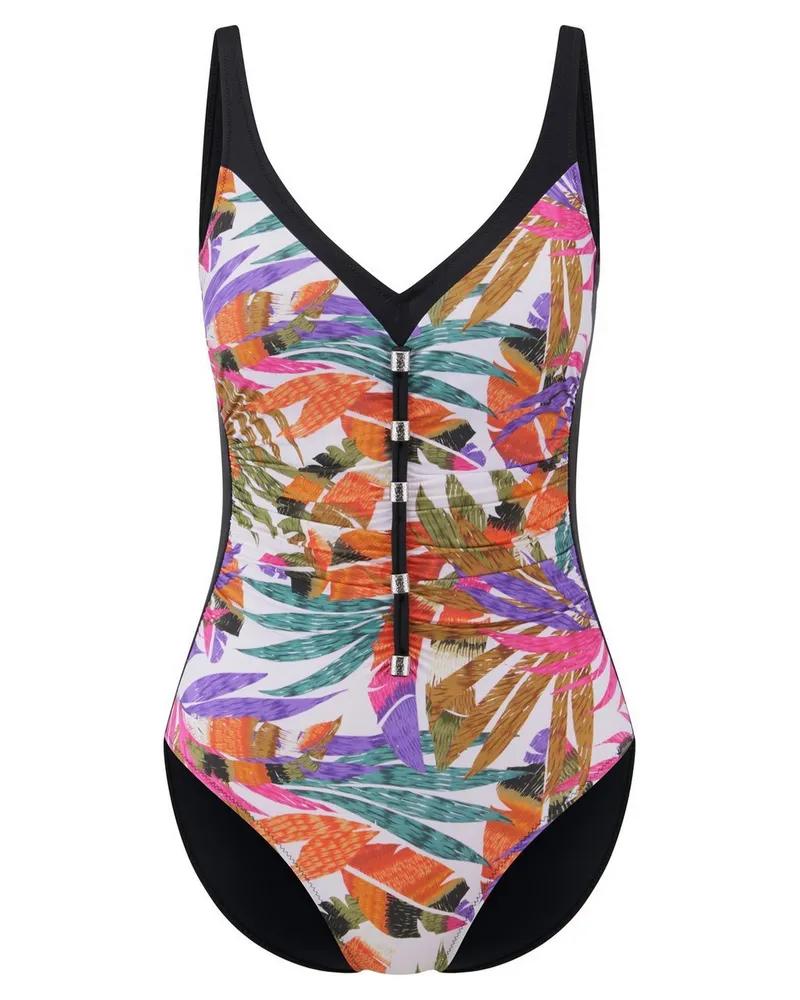 Charmline Badeanzug  mehrfarbig Mehrfarbig