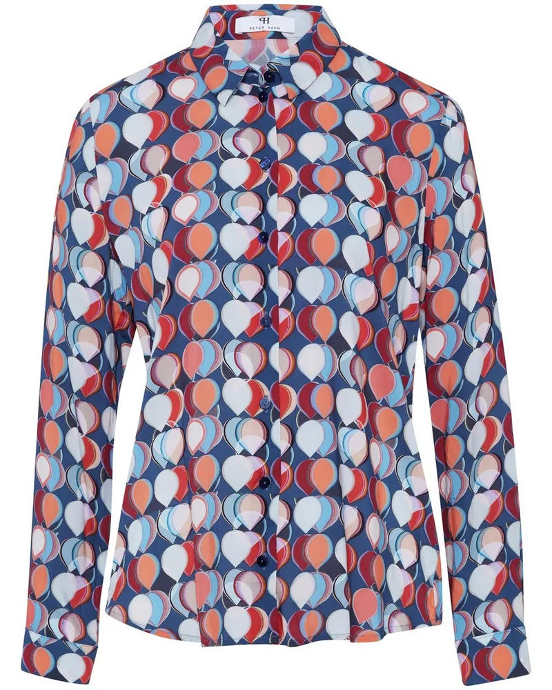 Peter Hahn Bluse  blau Blau