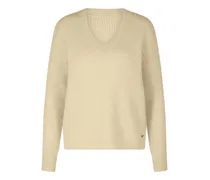 V-Pullover  beige
