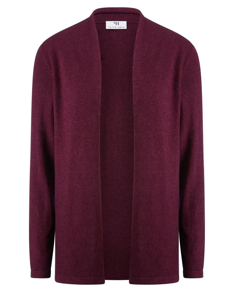 Peter Hahn Strickjacke Modell Caro  Seide/Kaschmir lila Lila