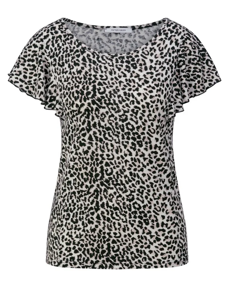 Peter Hahn Rundhals-Shirt  weiss Weiss