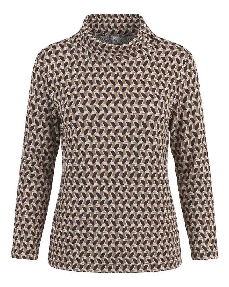 Rabe Sweatshirt 3/4-Arm  braun Braun