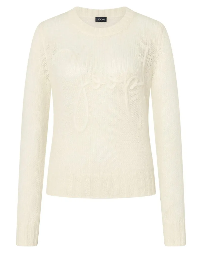 JOOP! Rundhals-Pullover  weiss Weiss